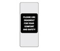 Pemko PDL-D1 Privacy Door Latch Decals
