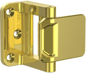 Pemko PDLAA4 Hospitality Privacy Door Latch - Satin Brass