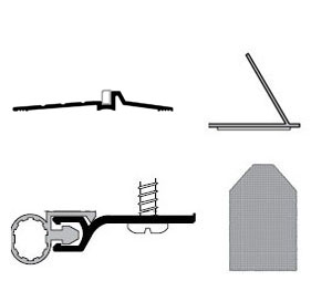 Pemko PEMKOSTCSET-2D36x96BL STC-2D Acoustic Seal Set for 36" x 96" Doors