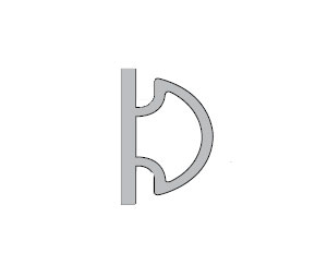 Pemko PK10BL 66" Replacement PemkoPrene - Black