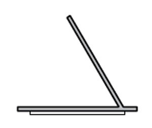 Pemko S44D 17 Adhesive-Backed Fire/Smoke Single Fin Gasketing - Dark Brown - 17 length