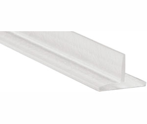Pemko S771C 10 Adhesive Astragal/Meeting Stile Gasketing - Clear - 10' length