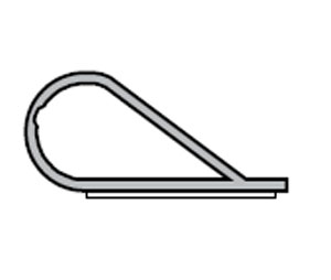 Pemko S88C 17 Adhesive-Backed Fire/Smoke Bulb Gasketing - Clear - 17' length