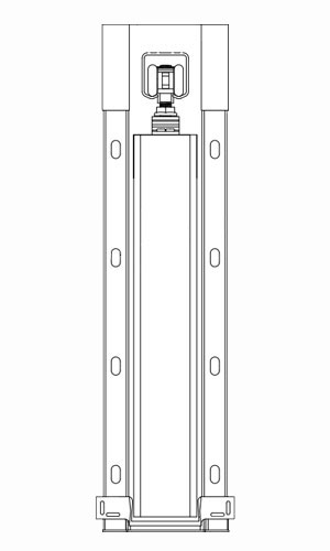 Pemko SC-PF28200A7280 2 x 4 Wall Aluminum Pocket Frame Kit with Soft Close