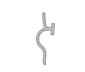 Pemko EV23BL 18 Eco-V Bio-based 18" Replacement Vinyl - Black