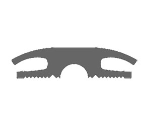 Pemko EV232BL-36" Black Eco-V Commercial Threshold