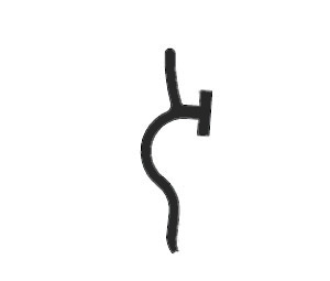 Pemko V23BL 84" Replacement Vinyl - Black