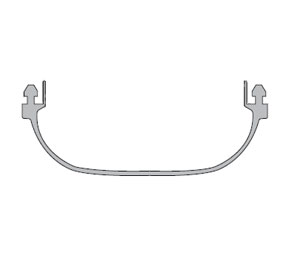 Pemko EV58BL 40 Eco-V Bio-based 40" Replacement Vinyl - Black