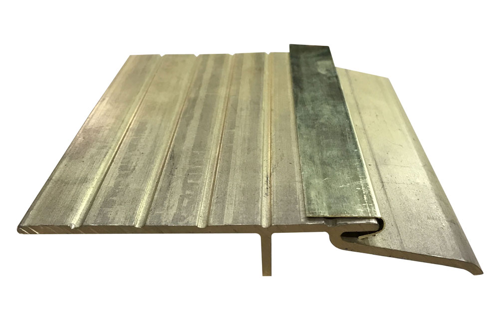 Pemko 123B 36" Mill Brass Interlocking Offset Threshold