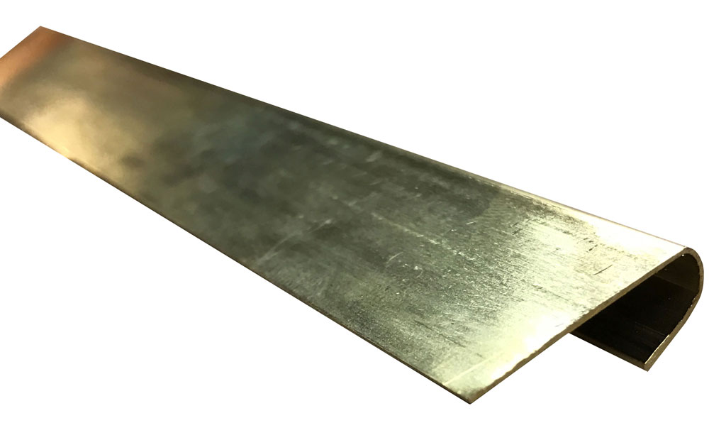 Pemko 123B 36" Mill Brass Interlocking Offset Threshold