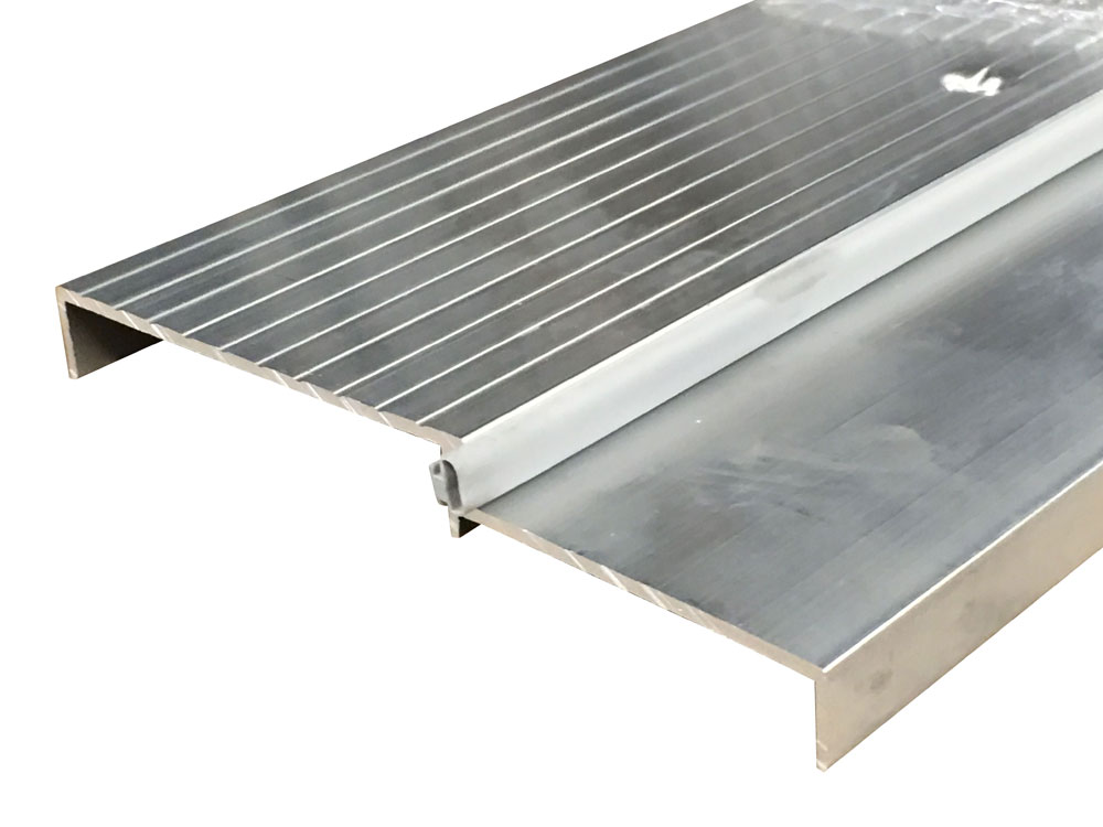 Pemko 153AV 36" Mill Finish Aluminum Outswing Door Bumper ThreshoSill