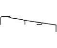 Pemko 161AM 36" Mill Finish Aluminum Residential Thresho-Sill