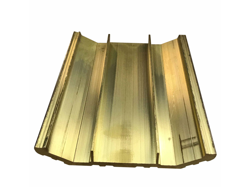 Pemko 170PB 30" Polished Brass Commercial Saddle Threshold