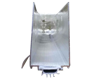 Pemko 2211APK 36" Mill Finish Aluminum Door Shoe with Rain Drip - Pemko Prene insert