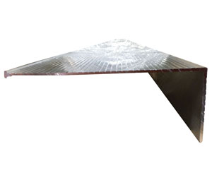 Pemko 327A 78 in. Mill Finish Aluminum Residential Sill Nosing Threshold