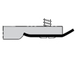 Pemko 332SSR 120" Stainless Steel Perimeter Gasketing Weatherstripping