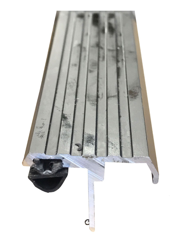 Pemko 355DS120 120" Dark Bronze Anodized "T" Astragal with Silicone insert