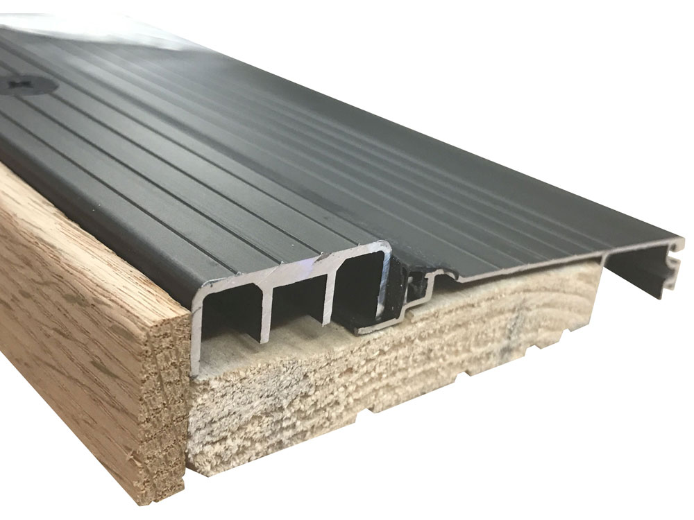 Pemko 94518D 32.5NT Dark Bronze Anodized Aluminum Narrow Trim