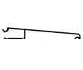 Pemko EXT3D 111in. Dark Bronze Anodized Aluminum Sill Extender Residential Threshold