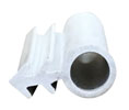 Pemko S104W 82" Silicone Kerf-In Weatherstrip - White