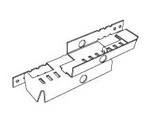 Pemko CA1-50PK Adjustable Stud Anchor 