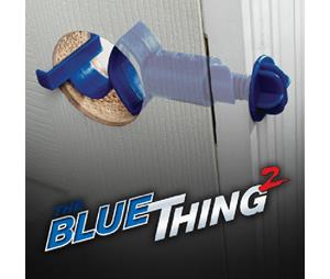 Perfect Products Comp. 01250 Blue Thing II Temporary Door Latch with Bolt