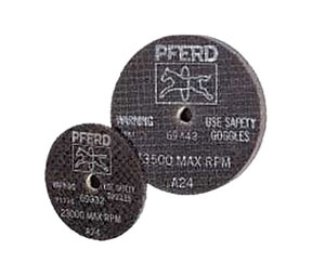 PFERD 419-69442 Type 1 A-SG Small Diameter Grinding Wheel - 4" Diam