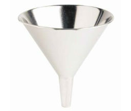 Plews Lubrimatic 570-75-009 Funnels, 10 oz, Tin Coated, 4 1/2" dia.