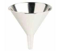Plews Lubrimatic 570-75-010 Funnels, 24 oz, Tin Coated, 5 3/4" dia.
