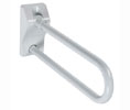 Ponte Giulio G41JCS01W1 23" Antimicrobial Vinyl Coated Folding And Rotating Grab Bar