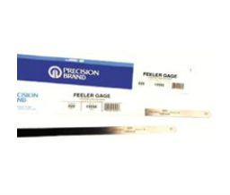 Precision Brand 605-19385 Precision Brand Flat Length Steel Feeler Gauges - 0.0100" - Thickness - 12" - Length