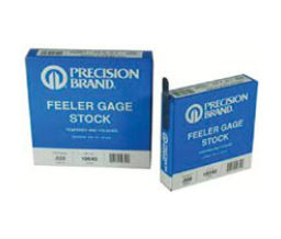 Precision Brand 605-19240 Precision Brand Coil Steel Feeler Gauges - Feeler Gage - Type   