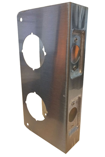 Stainless Steel Wrap-Around Plate