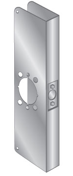 Pro-Lok EWP-164-CTR-S Stainless Steel Wrap-Around Plate