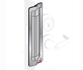 Pro-Lok ELP-250-AL 11" x 3" Latch Protector w/ No Pin 