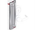 Pro-Lok ELP-250-1-AL 11" x 3" Latch Protector w/ 1 Pin 
