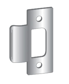 Pro-Lok ESP-100-C "T" Strike Plate, 1-1/8" x 2-3/4" Chrome