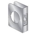 Pro-Lok EWP-122-S Stainless Steel Wrap-Around Plate, 4" x 4-1/2"
