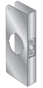 Pro-Lok EWP-123-DU Duronodic Wrap-Around Plate, 4" x 9"