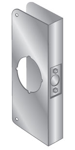 Pro-Lok EWP-134-S Stainless Steel Wrap-Around Plate, 5" x 12"