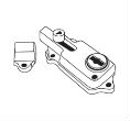 Pro-Lok EDL-140-B Door Guard – Multi-Purpose Keyed Bolt