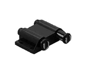 Pro Value FRPB9462R-BLP Push/Touch Latch - Magnetic, Black - 1 Each