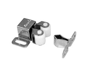 Pro Value IM72-2G Metal Double Roller Catch - Zinc Plated Steel - 1 Each