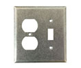 Pro Value SZBH17-WN Wall Plate - Combo Switch/Outlet Plate - Weathered Nickel Finish