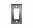 Pro Value SZBH11-SN Single Rocker Wall Plate - Satin Nickel Finish