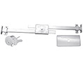 Progressive Hardware DBL-01-48 Original Fox Style Police Lock Double Bolt Lock - Fits Doors 46" - 50"
