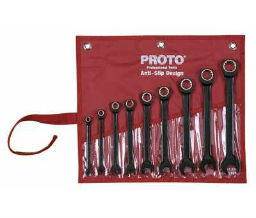 Proto 577-SCR-9S Proto® Spline Non-Reversing Combination Wrench Sets - Inch Measuring System