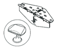 Pro Value CNH899P Standard Duty Drop Leaf Hinges Table&Work Surface Components - 1 Pc.