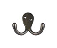Pro Value SZBH2-ORB Wardrobe Hook, Coat and Hat - 1.0625” Projection, Oil Rubbed Bronze Finish