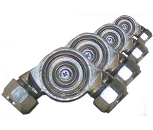 Pyro-Chem 551161 CBP-1 Corner Pulley - Compression Type (Package of 10)